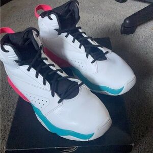 Size 8- Jordan Lift Off White Turbo Green